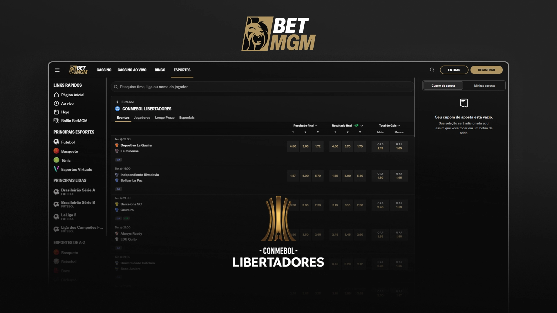 Libertadores-BetMGM