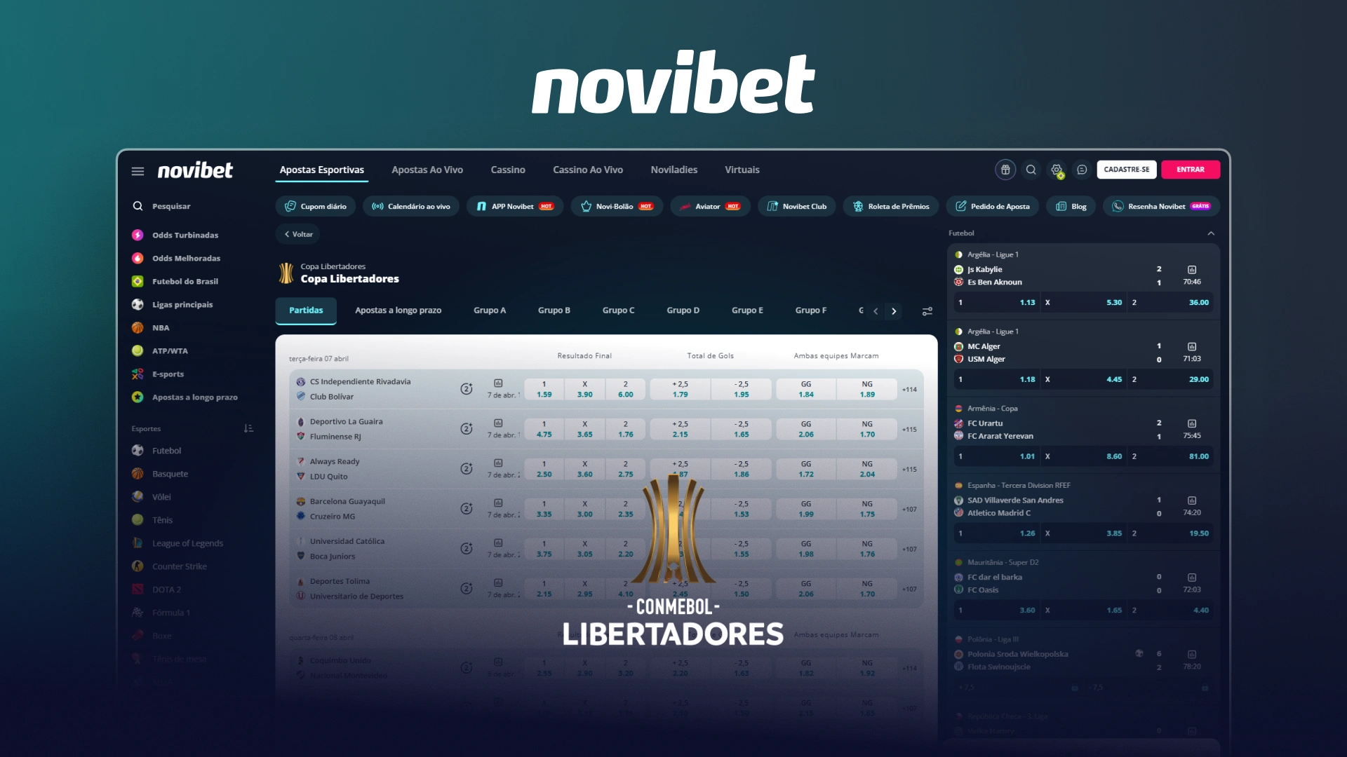 Libertadores-Novibet