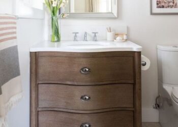 O melhor jeito para ter um armário de banheiro único