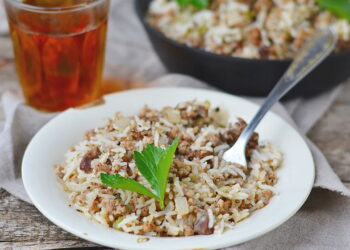 Você nunca imaginou que arroz com carne pudesse ser tão poderoso
