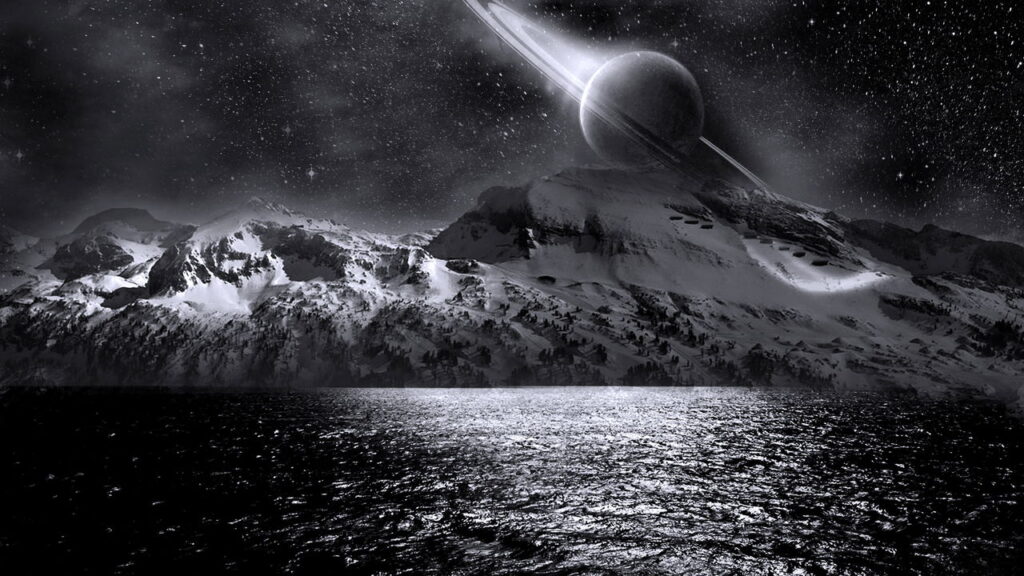 O que aconteceria se Saturno fosse jogado em um oceano?