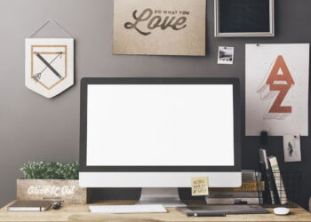 Iluminação no home office que transforma sua produtividade