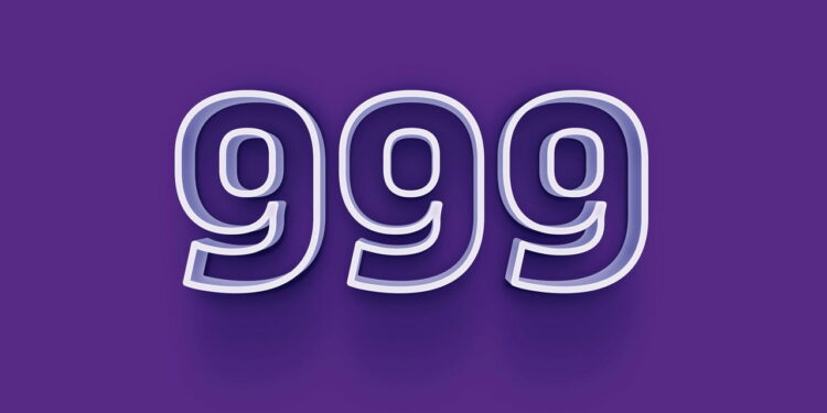 Mensagens ocultas por trás do número 999 segundo a numerologia
