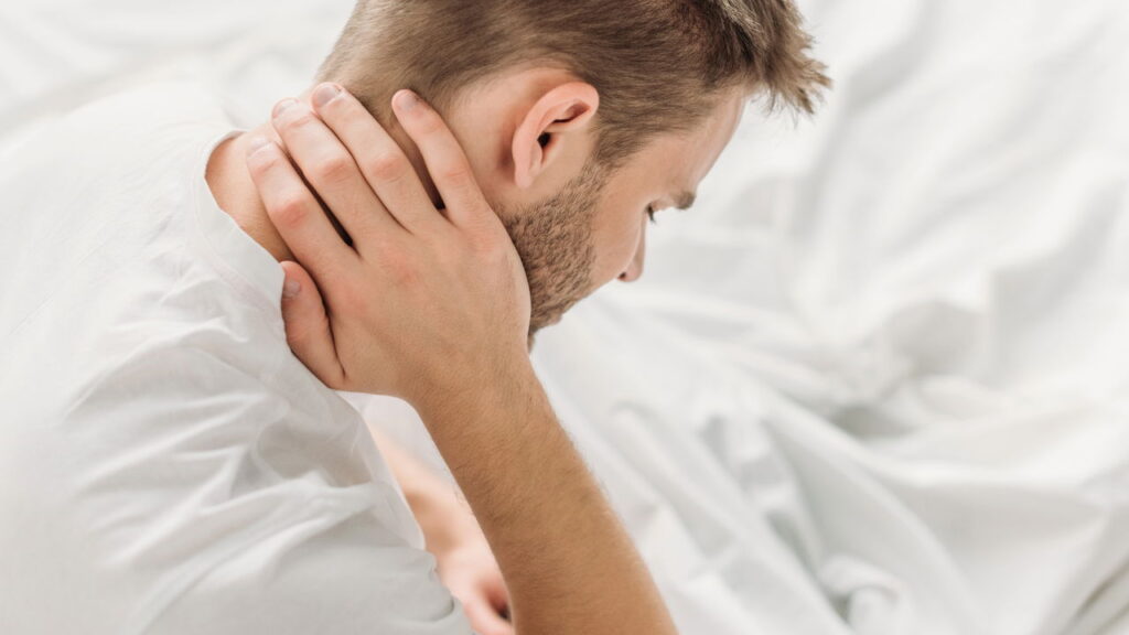 Se seu pescoço travou de repente isso pode te assustar