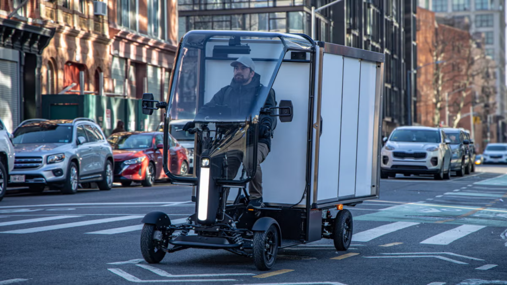 Honda ira lançar o quadriciclo elétrico pode deixar suas entregas ainda mais rápidas 2 fastport equad prototype pilot test in new york 1 6852e0f20191d resized