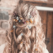 Ideias de penteados boho com tranças e ondas soltas