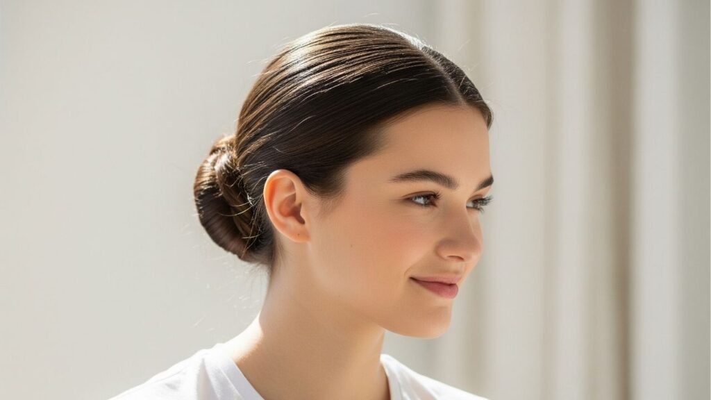 O truque mais fácil para deixar seu coque perfeito o dia todo