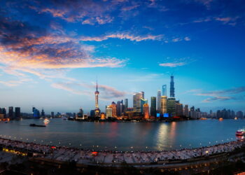 Metrópole chinesa atrai olhares de todo o mundo com suas lindas paisagens urbanas