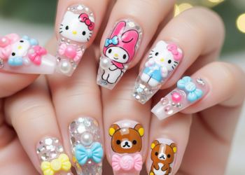 As ideias mais criativas de unhas kawaii que vão conquistar seu coração