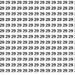 4 em 20 pessoas conseguem encontrar o número escondido na imagem