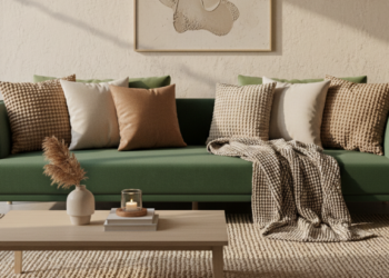 Almofadas e mantas são o melhor truque para renovar o ambiente