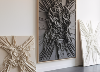 Essa arte com gesso está virando tendência na decoração das casas