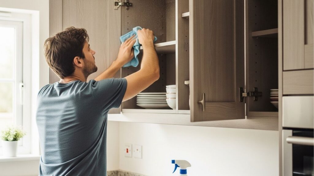 O erro na limpeza que atrai traças para o armário da cozinha