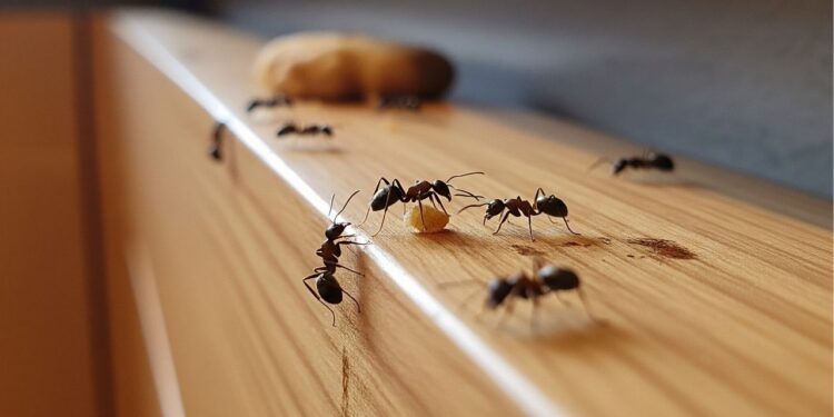 Essas plantas de cheiro forte mantém as formigas afastadas dos armários