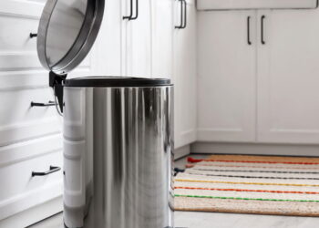 Como acabar com as larvas que aparecem em restos de lixo da cozinha