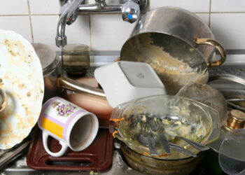 Pessoas que deixam a louça na pia por dias têm essas coisas em comum