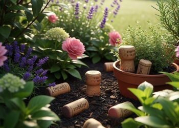 Por que utilizar rolhas no jardim pode ser mais útil do que você imagina?