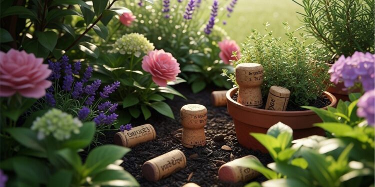 Por que utilizar rolhas no jardim pode ser mais útil do que você imagina?