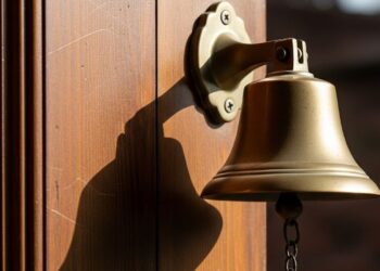 O que significa o sino nas portas de lojas antigas?