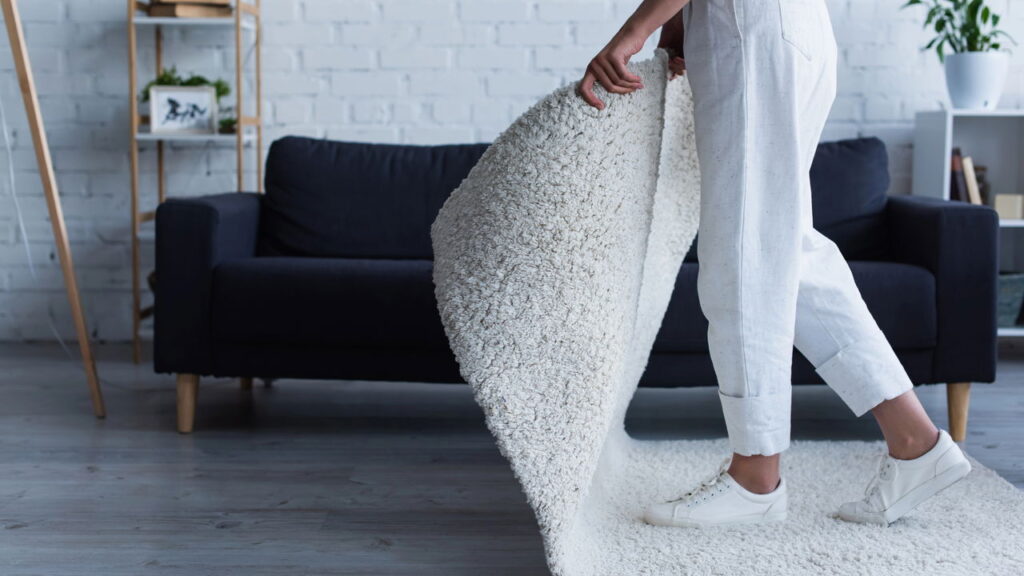 O truque simples que deixa o tapete sempre limpo e cheiroso