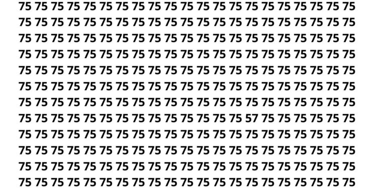 Apenas 3 em cada 20 pessoas conseguem achar o 57 neste desafio