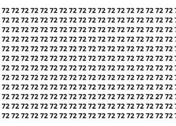 Se você achar o número 27 em 10 segundos, seu cérebro está acima da média