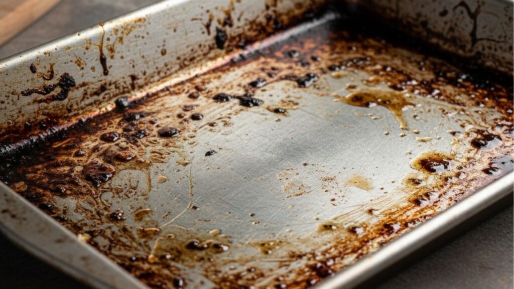 O truque simples que faz a assadeira parecer nova sem esforço