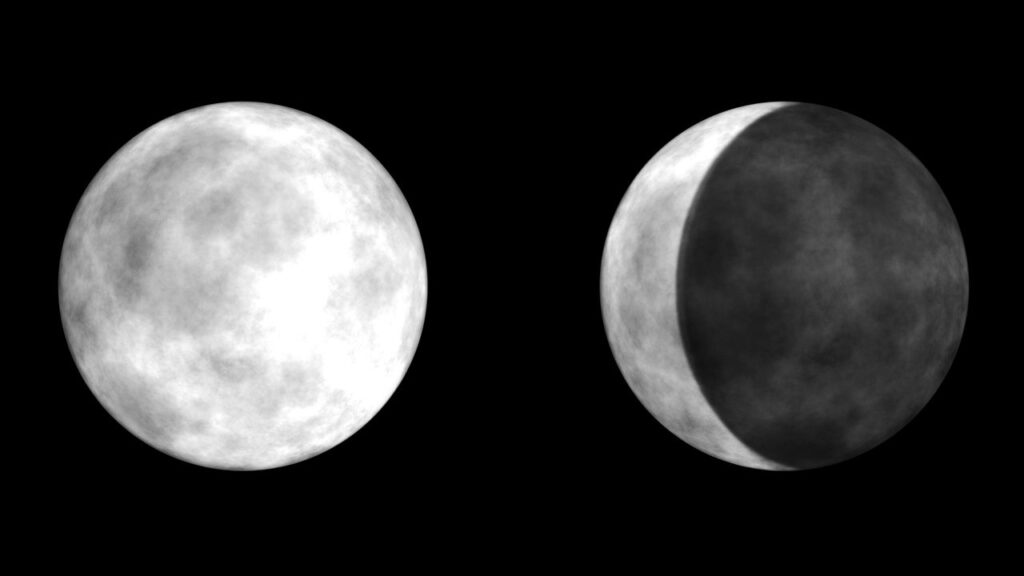 Como a lua cheia e a lua nova influenciam sua semana