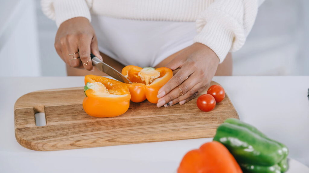 O truque simples para conservar pimentões suculentos e firmes