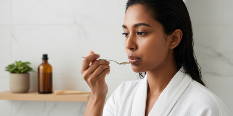 Por que tanta gente está bochechando óleo de coco e o que isso faz com os dentes