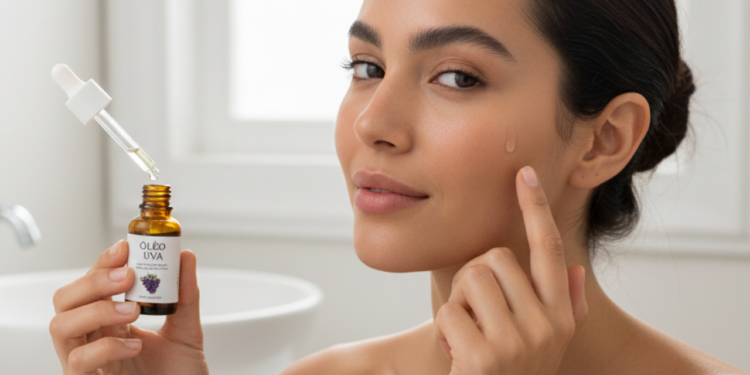 Como usar óleo de semente de uva para limpar os poros e reduzir cravos