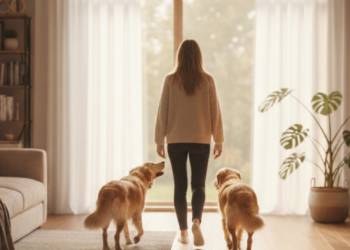 Psicologia explica por que seu cachorro te seguem seus donos em todos os lugares