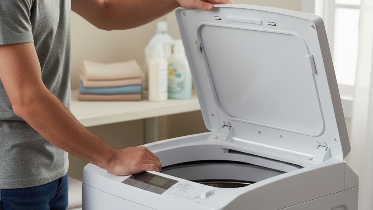 O que acontece se você abrir a máquina de lavar no meio do ciclo 1 O que acontece se você abrir a máquina de lavar no meio do ciclo