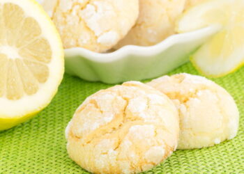 Receita de bolachas de limão sem farinha e sem açúcar