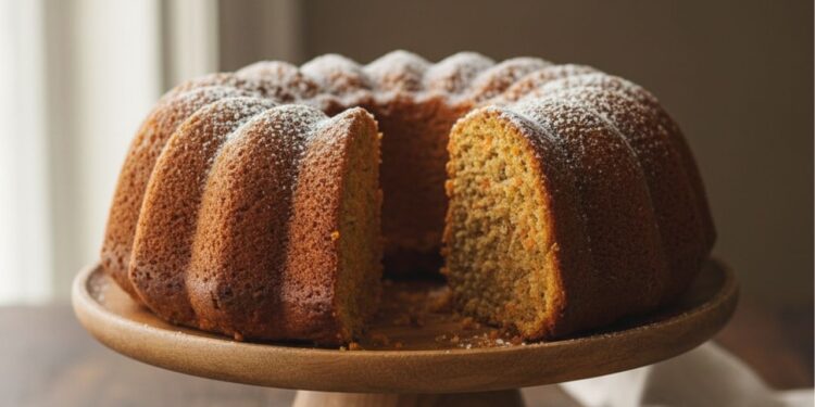 Sem ovos, sem farinha e sem forno! Bolo de cenoura rápido e fofinho para alegrar o café da manhã