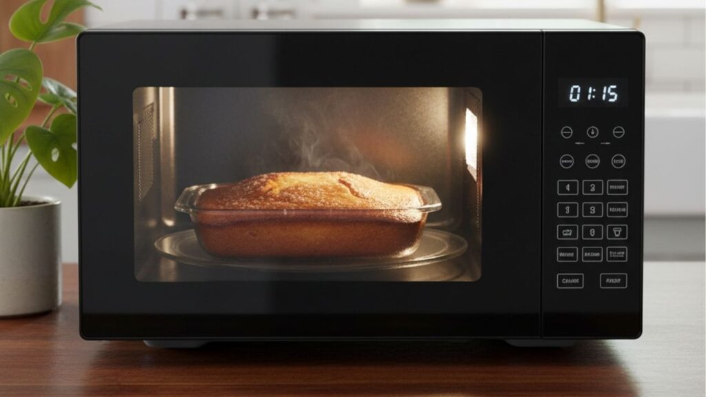 Como preparar um bolo grande e fofinho usando apenas o micro-ondas