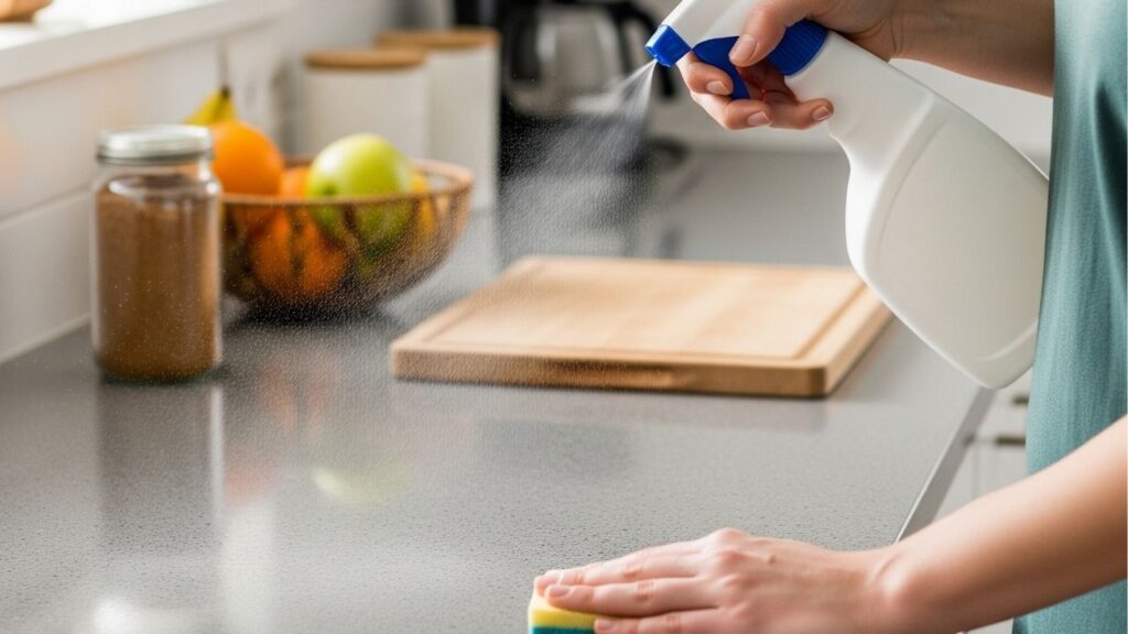 Essa mistura caseira afasta formigas e mantém a cozinha limpa