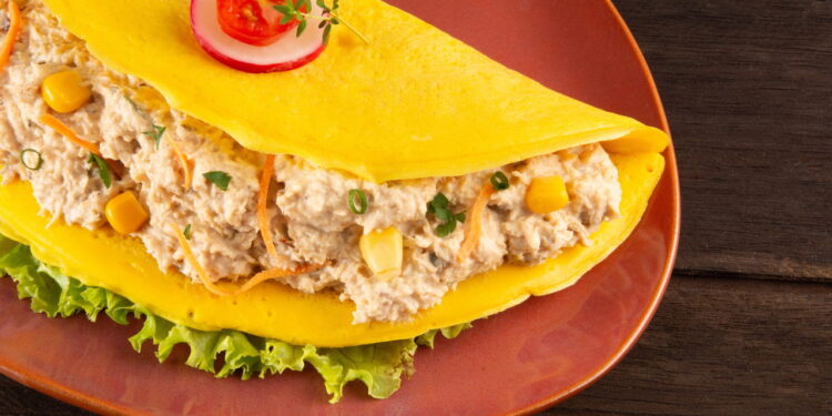 Crepioca nutritiva pronta em 6 minutos para o café da manhã