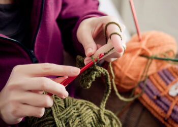 Presilha de crochê é acessório fácil de fazer e vender