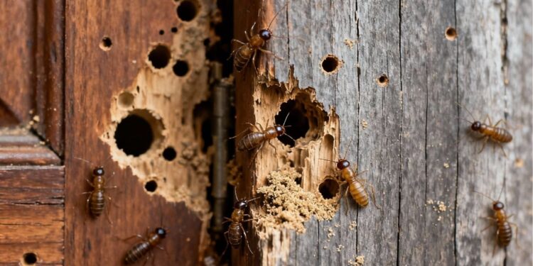 Como identificar sinais de cupins em portas e batentes e eliminá-los com soluções simples