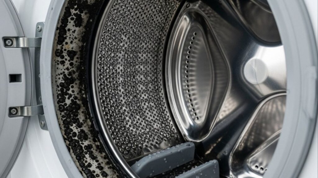 Limpeza da borracha de vedação evitando fungos e mau cheiro