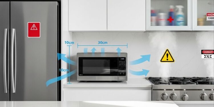 São estes os lugares onde nunca se deve deixar o micro-ondas (muita gente não sabia)