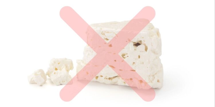 Proibição total reforçando a importância da fiscalização de alimentos