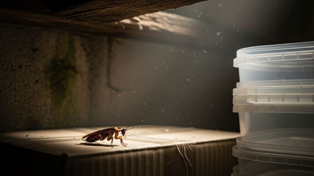 Para baratas longe da sua cozinha, evite deixar esses 3 itens no chão