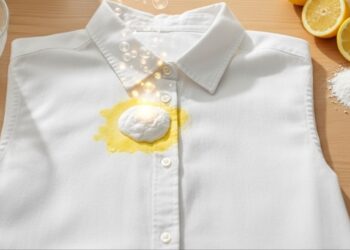 Como deixar roupas brancas de novo usando apenas 1 produto