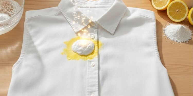 Como deixar roupas brancas de novo usando apenas 1 produto