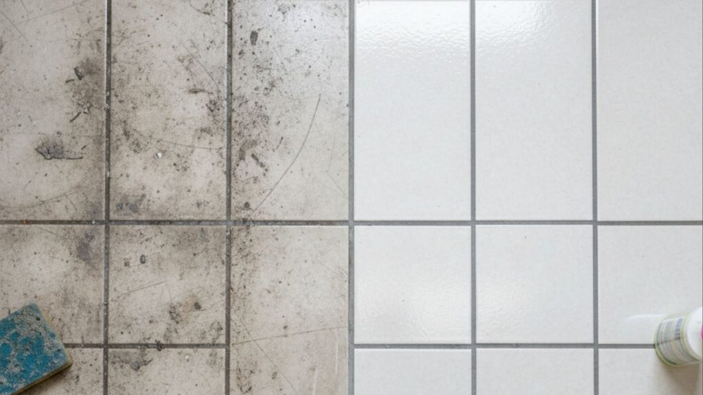 O jeito mais fácil de limpar rejuntes encardidos sem gastar quase nada