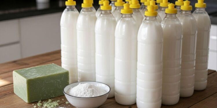 Chega de gastar no mercado: aprenda a preparar seu próprio detergente caseiro com 2 ingredientes