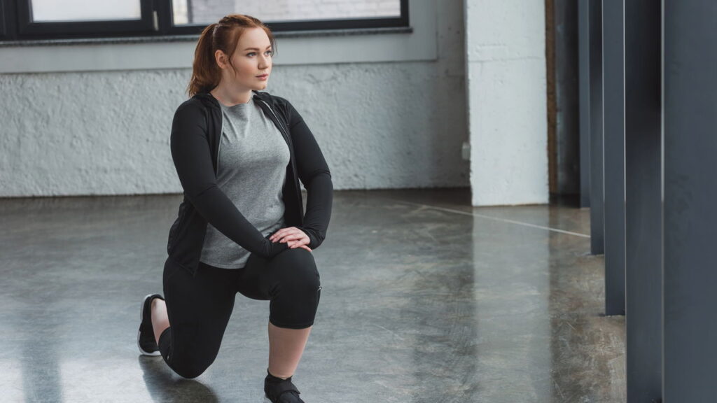 Alongamento dinâmico para flexibilidade