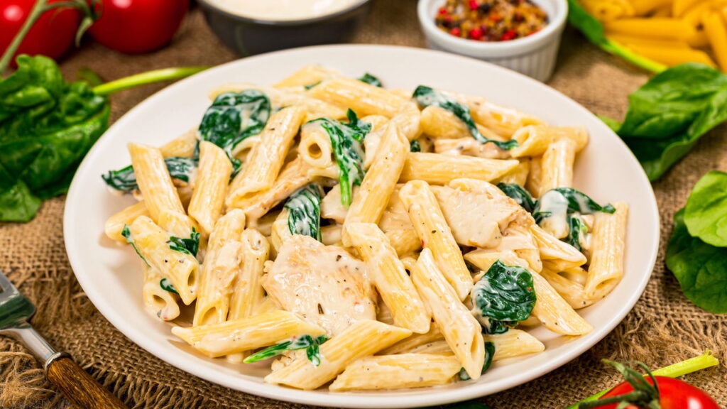 O melhor macarrão cremoso pronto em poucos minutos e suja só uma panela